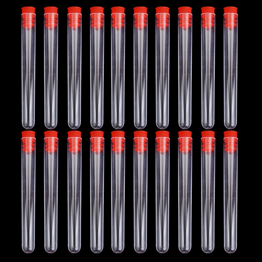 Plastic Test Tubes Science Beads Scale Glass NonGraduated Bridal