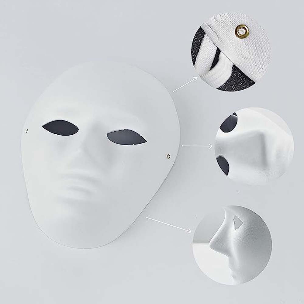 Full Face Mask - White