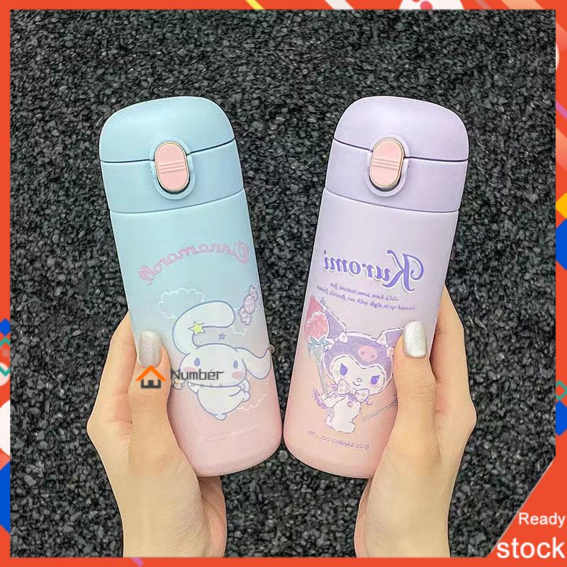 SANRIO KUROMI CINNAMOROLL Cute Thermos Cup For Girls, Direct Drinking ...