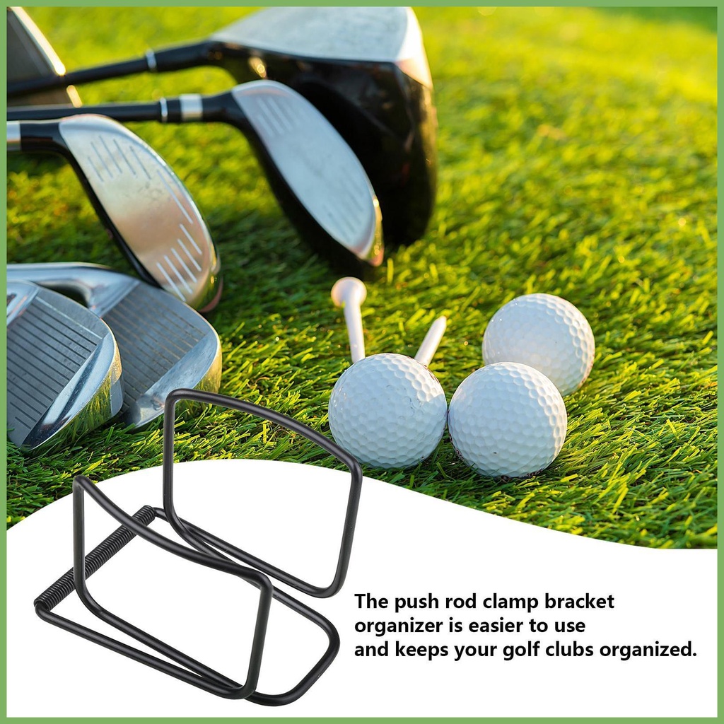 Putter Holder for Golf Bag Golf Club Bag Clip Putter Clamp Stainless