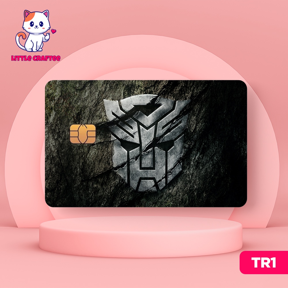 Transformers: [Series 1] -ATM, Bank Card, Credit Card Sticker Cover ...