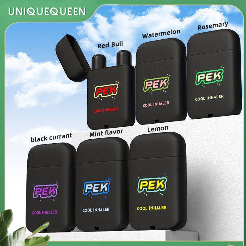 Pek Dual Hole Energy Stick Nasal Spray Scented Congested Nose Remedy