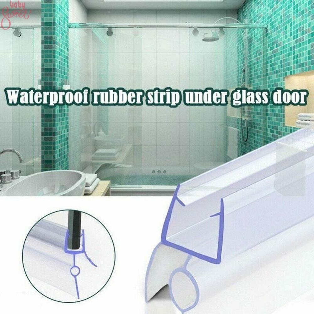 Shower Seal Transparent Wet & Dry 2pcs Replacement Rubber Strip Shower Door Seal Shopee Malaysia
