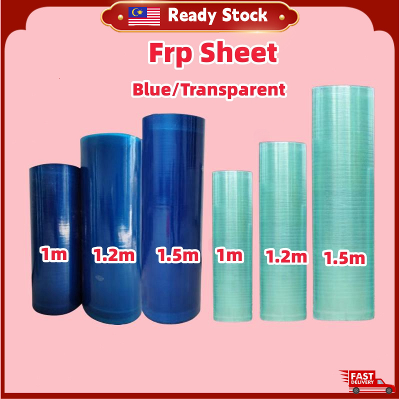 1Roll/98 FT GREENHOUSE TRANSPARENT ROOF FLAT TRANSPARENT ROOF Anti UV ...