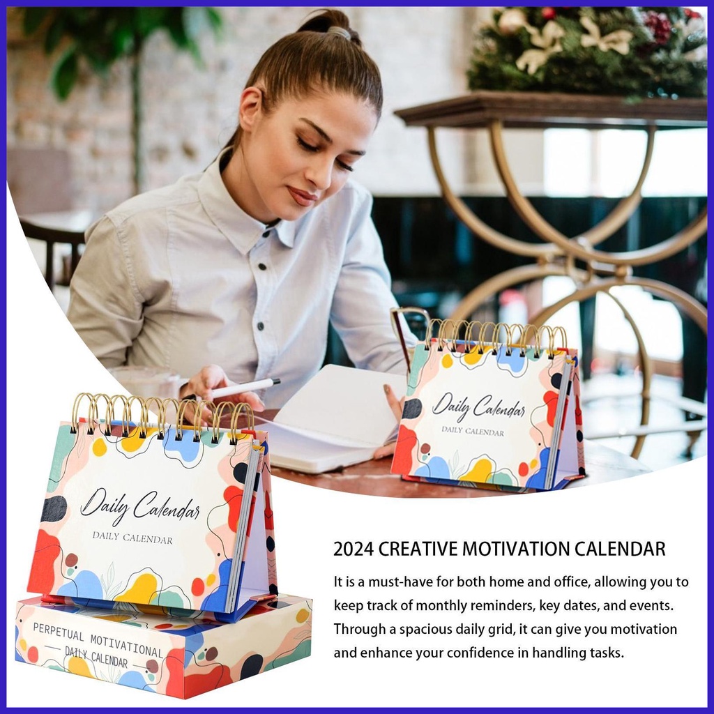 Daily Inspirational Calendar 2024 Motivational Calendar with Daily