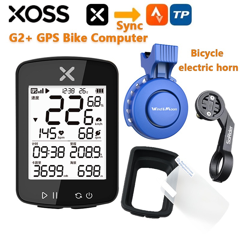 XOSS G+ 2nd Generation GPS Bike Computer Smart Cycling Computer XOSS