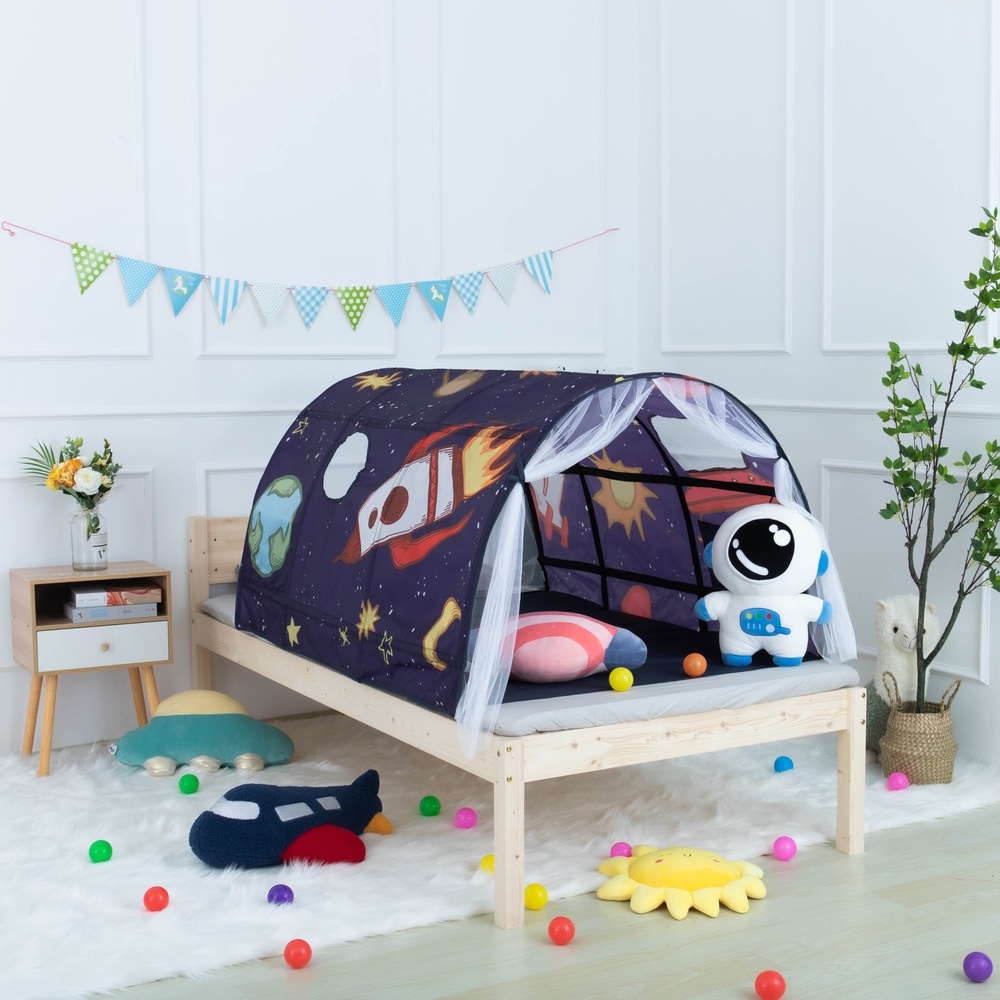 Dream Star Sky Children's Bed Tent, Boys and Girls' Dream Castle