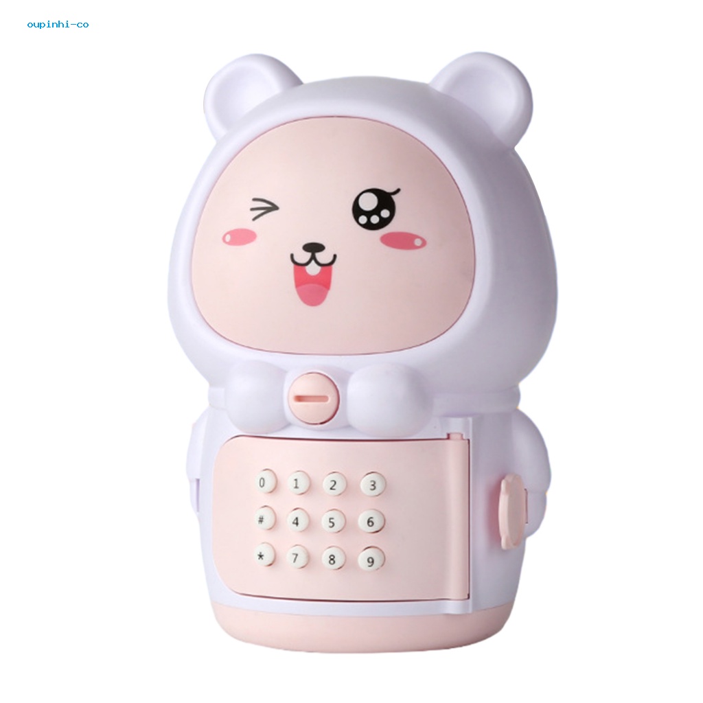 Ou Cartoon Piggy Bank Password Protected Piggy Bank Adorable Cartoon