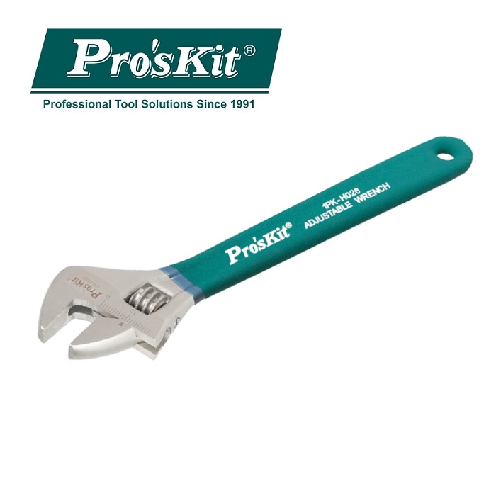 Pro'sKit 1PK-H026 Adjustable Wrench - 6