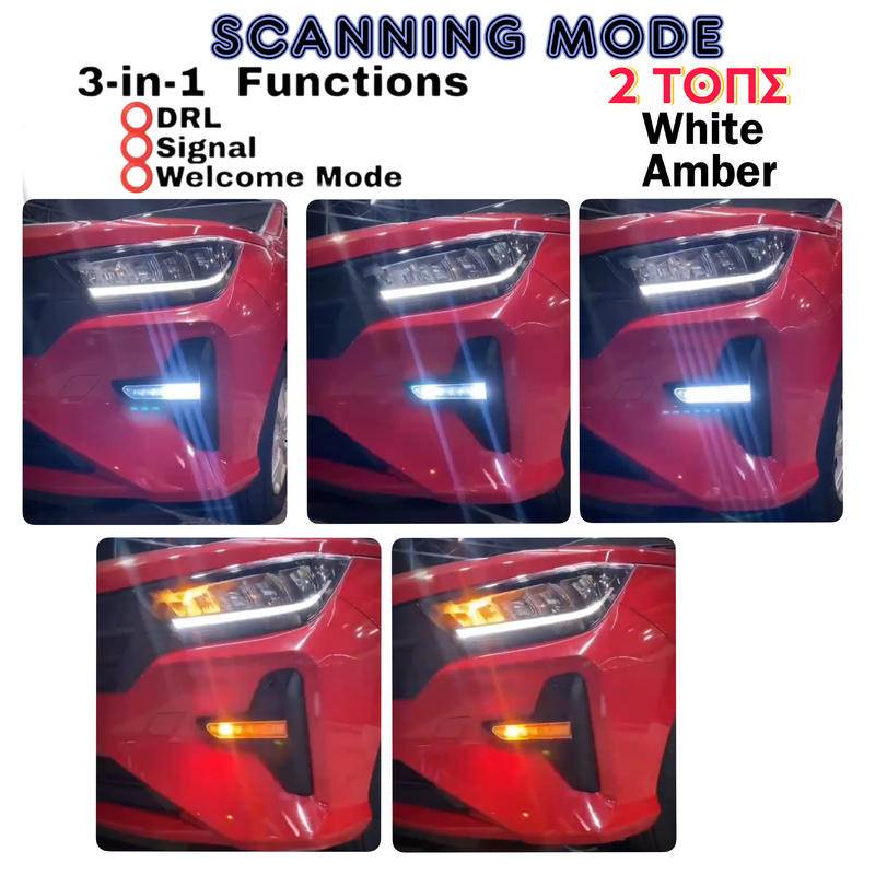Perodua Axia 2023 New Axia LED Daytime Running Light Foglamp Foglight ...