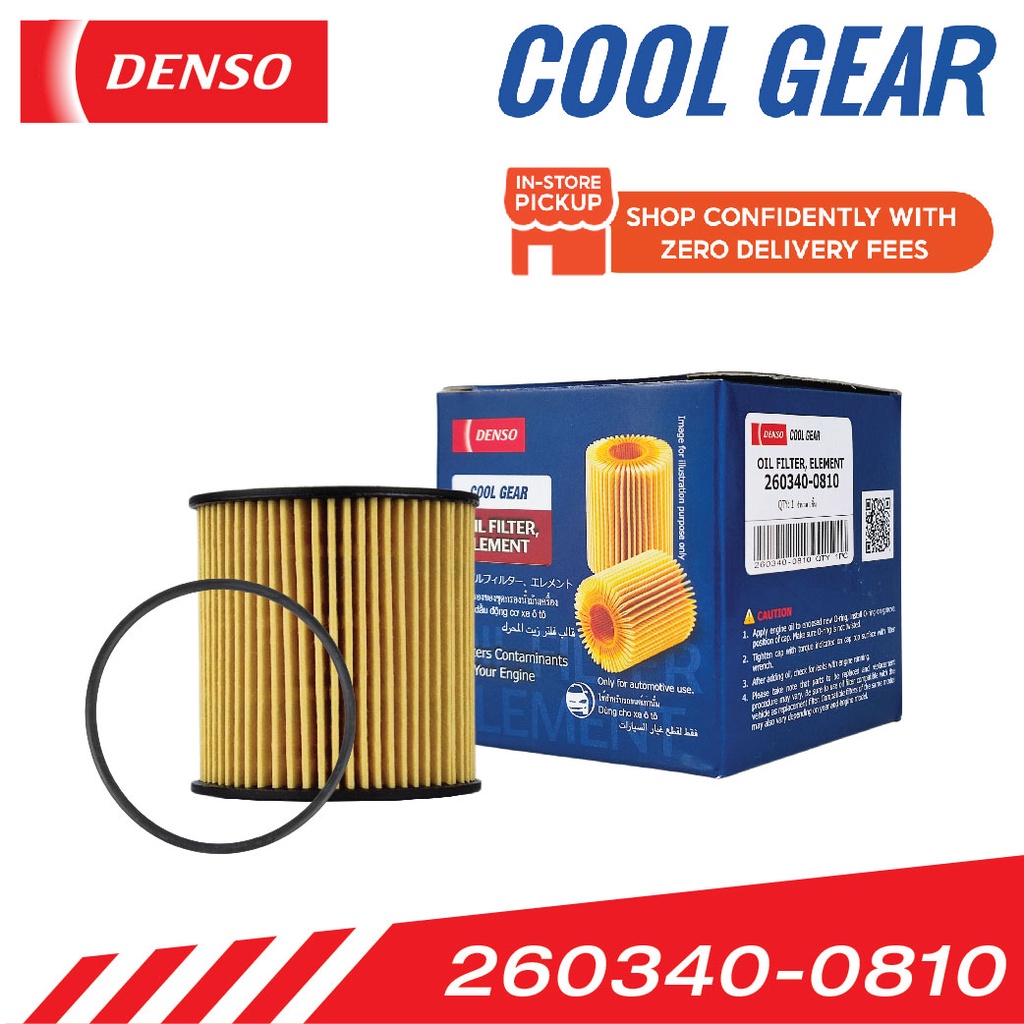 Denso Oil Filter for Mazda BT50, Ford ranger T6 ( BB3Z 67 31A