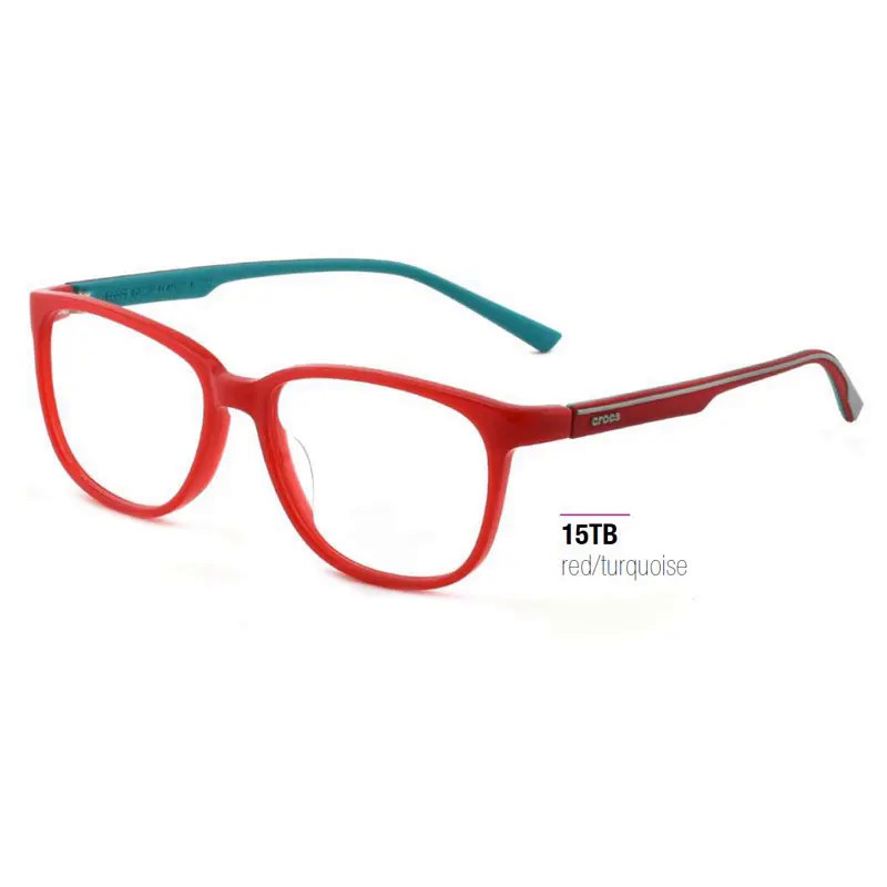 US Brand Super Comfortable Teenage Girls Acetate Spectacles Women Medium Size Silicone Rubber