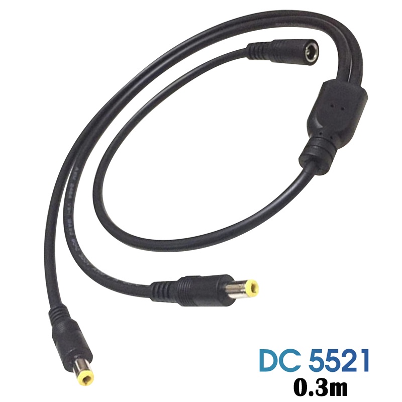 Wired To Wireless Adapter For Security Camera 1 Female To 2 Male