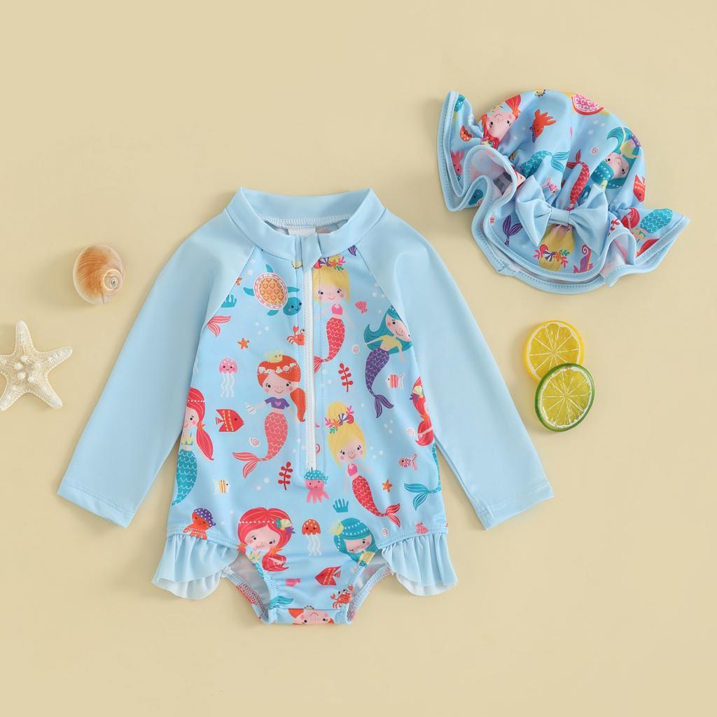 Baha Ranch Yeehaw Flower Child One-Piece Swimsuit