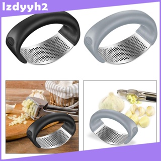 1pc Stainless Steel Garlic Press Mincer Crusher Squeezer & Slicer With  Silicone Tube Roller-kitchen Garlic Masher Grinder Chopper