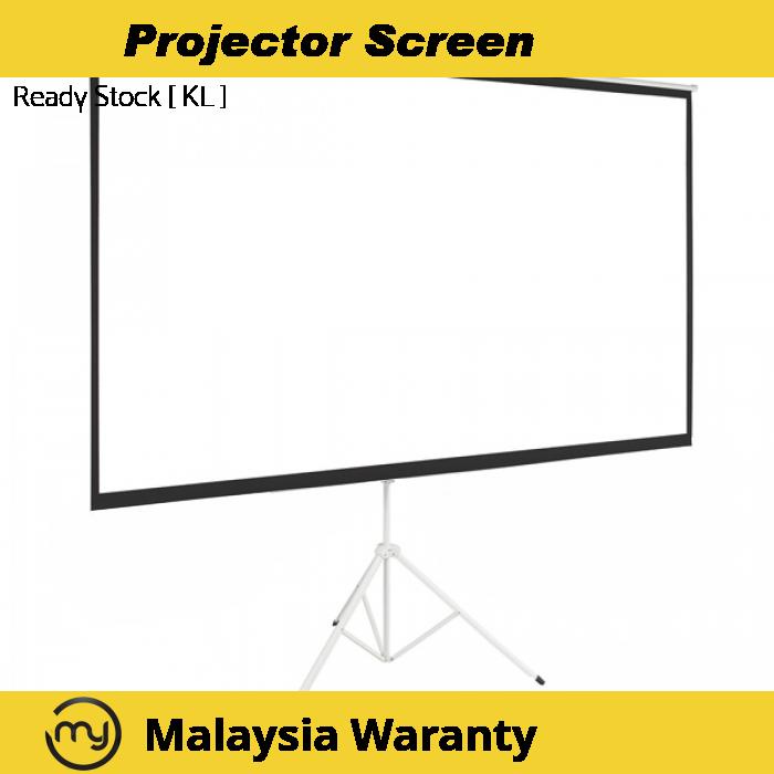 A Grade 100 inch Portable Foldable Projector Screen Tripod Stand 43
