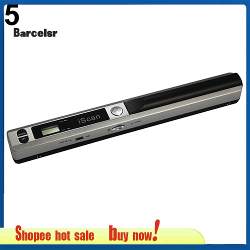 Portable 900DPI Handyscan Photo Document Book Scanner Handheld Cordless