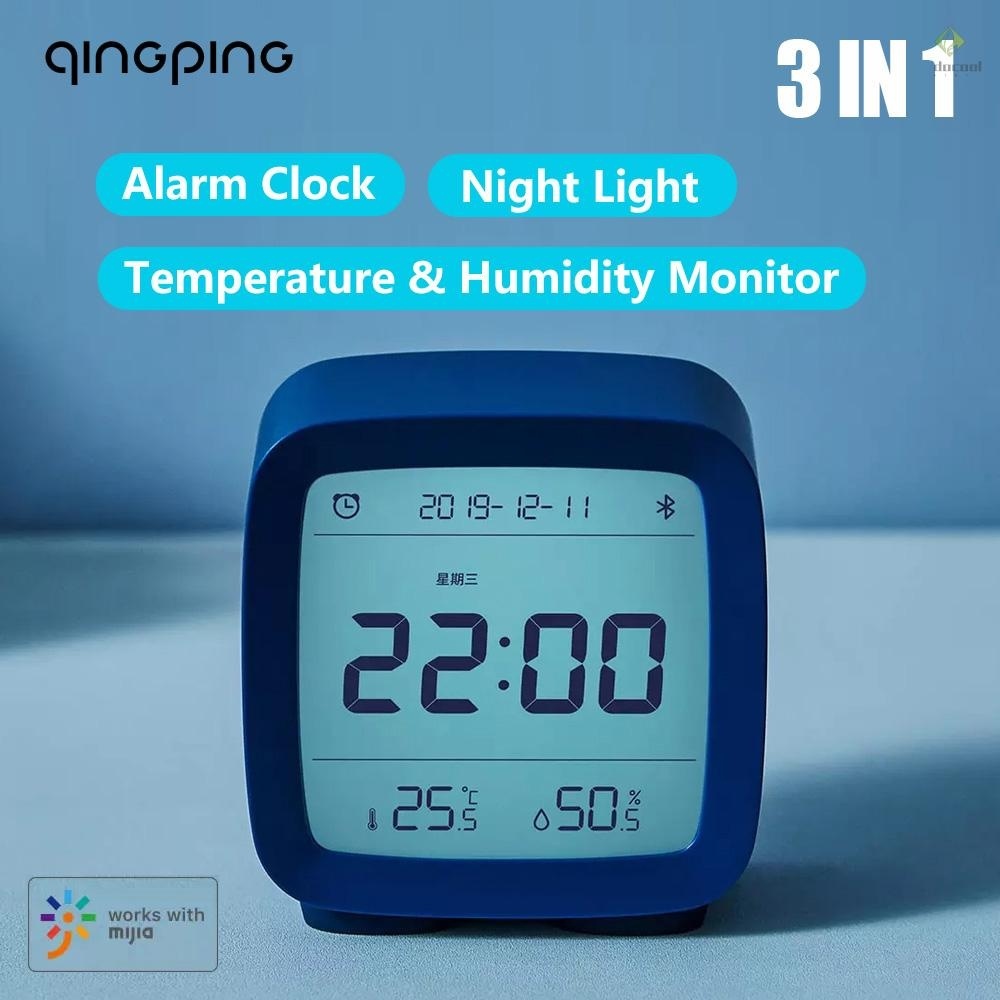 Qingping BT Alarm Clock Temperature Humidity Monitoring Night Light 3