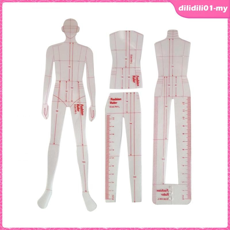 [DilidilidaMY] Ruler Sewing Ruler Fashion Designing Lightweight ...