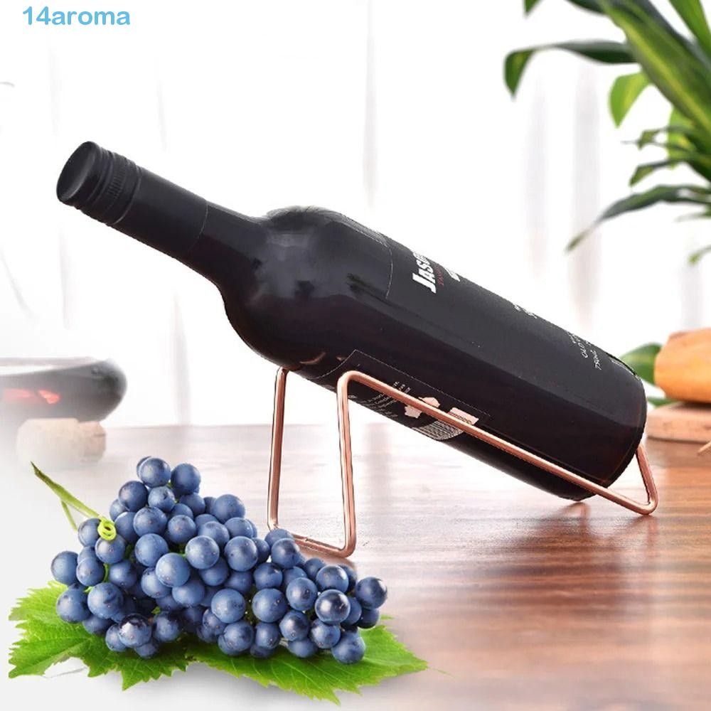 AROMA Wine Rack, Stable Electroplating Wine Bottle Rack, Simple ...