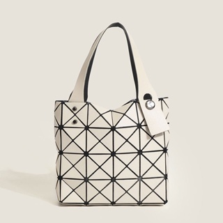 Women Japan style Handbag Geometric Laser Bao Bao Luminous Lingge