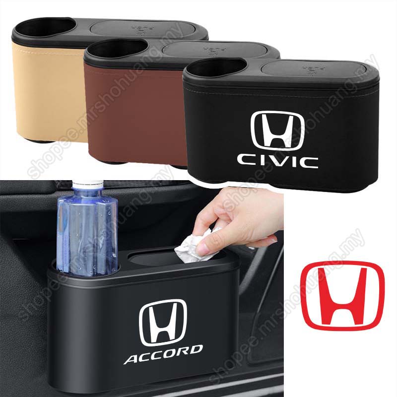 Car Trash Bin For Honda City Hrv Civic Jazz Crv C70 Accord Brv Beat Fit