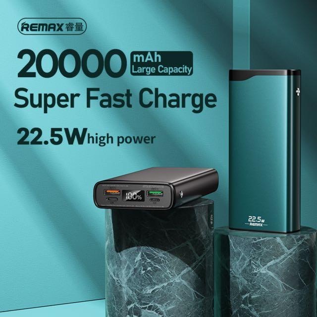 Remax RPP-129 20000Mah Remax RPP-201 10000mAh portatile Mobile 22.5W PD ...