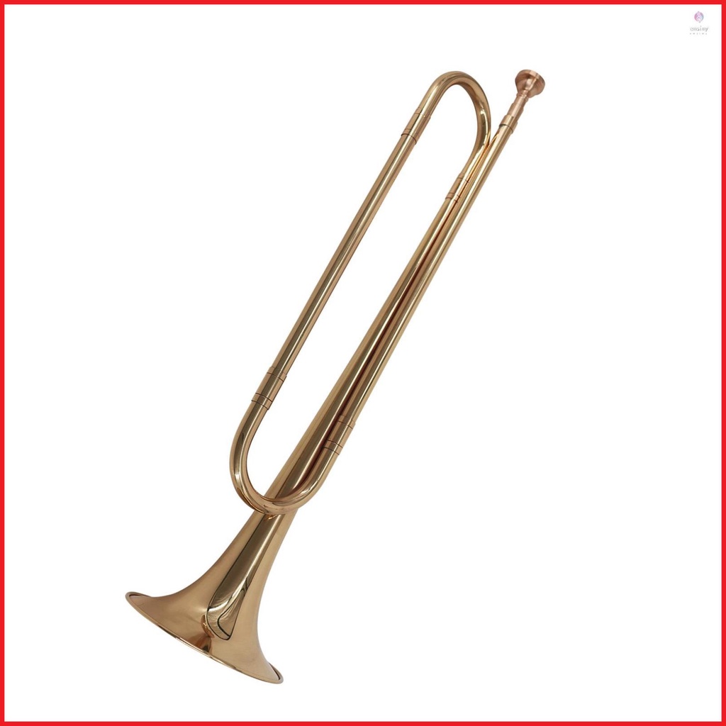 B Flat Bugle Call Trumpet for Cavalry and Military Orchestra Shopee
