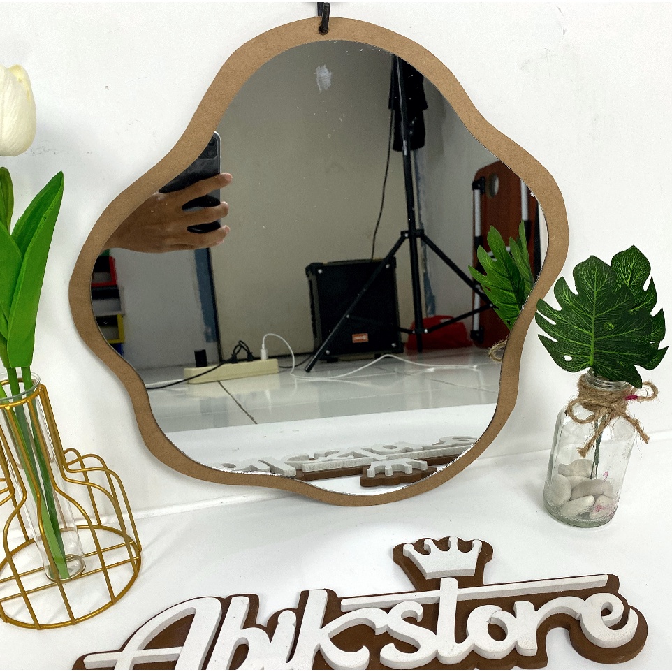 Aesthetic Wall Mirror Hanging Aesthetic Mirror Wall Room Decoration