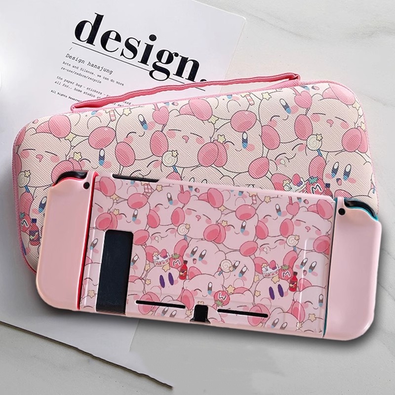 Kirby Designs Nintendo Switch and Accessories Bag 