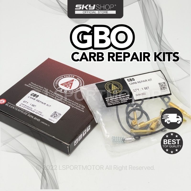 HONDA GBO CARBURETOR REPAIR KITS CARB REPAIR KIT (S) | Shopee Malaysia