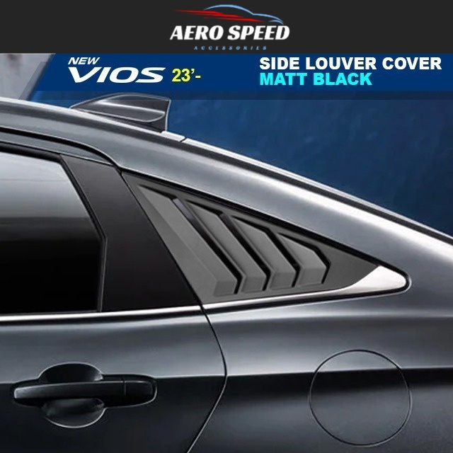 Toyota Vios 2023 NGC102 Rear Side Louver Cover Mustang Cover Rear Door ...