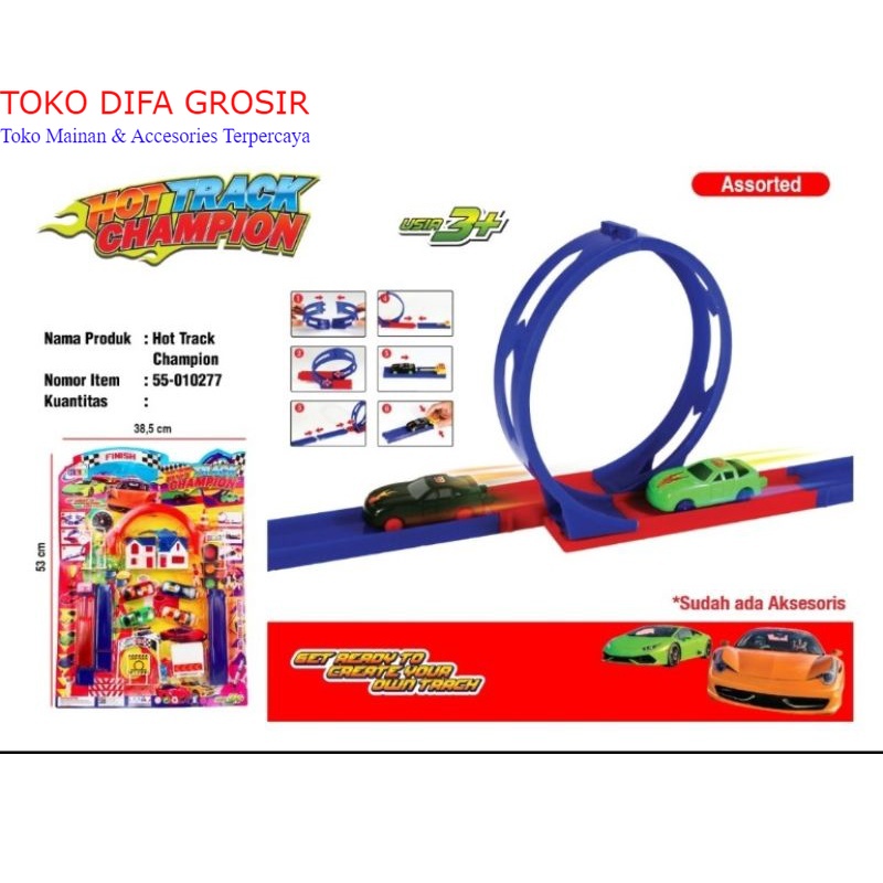 DT Toys- CHAMPIONS TRACK TOY (MOBIL MELAJU KENCANG) | Shopee Malaysia
