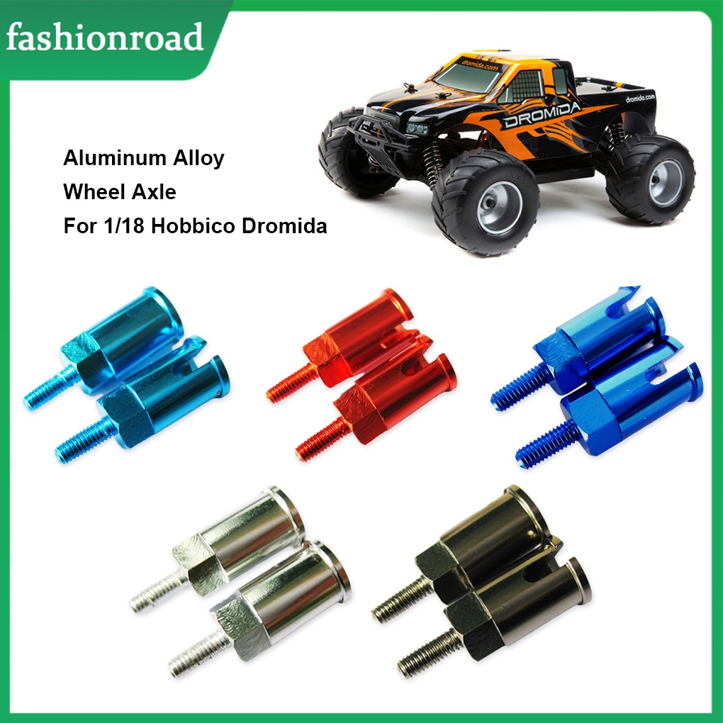 Aluminum Alloy Wheel Axle For 1/18 Hobbico Dromida BX/MT Monster Truck