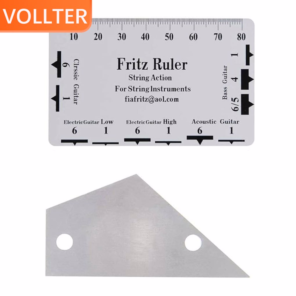 1/2/3 Stainless Steel Guitar Accessories Luthiers Tools Complete Guitar With These