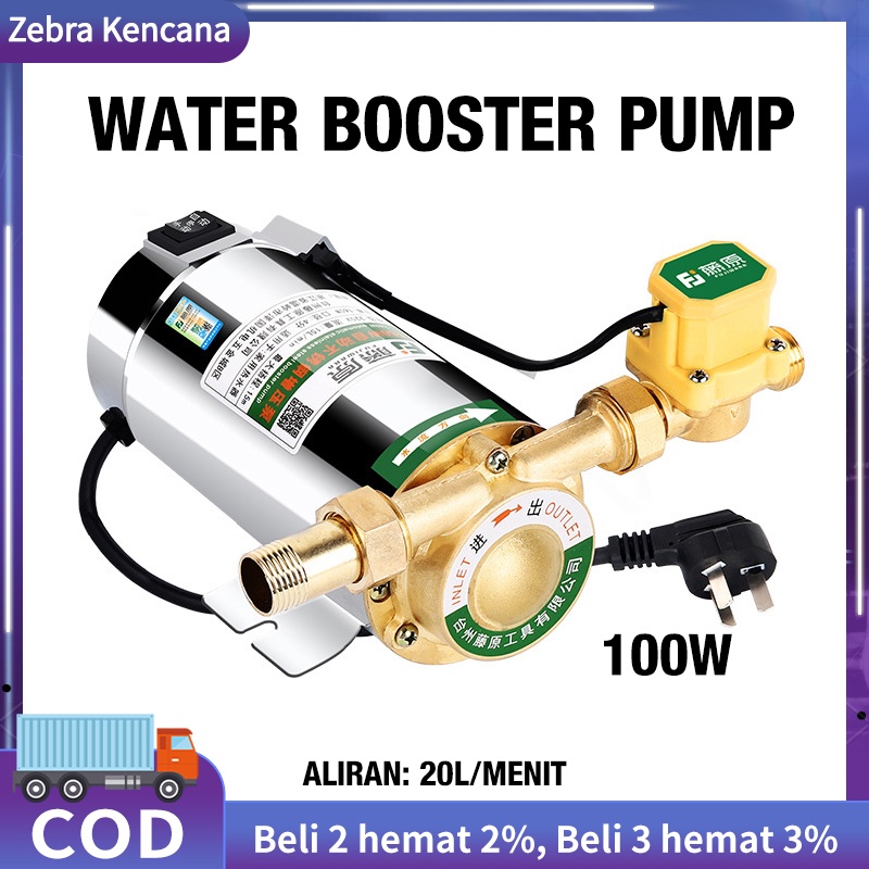 Mesin Water Pressure Booster Pump Booster Pump 100watt Automatic Pump