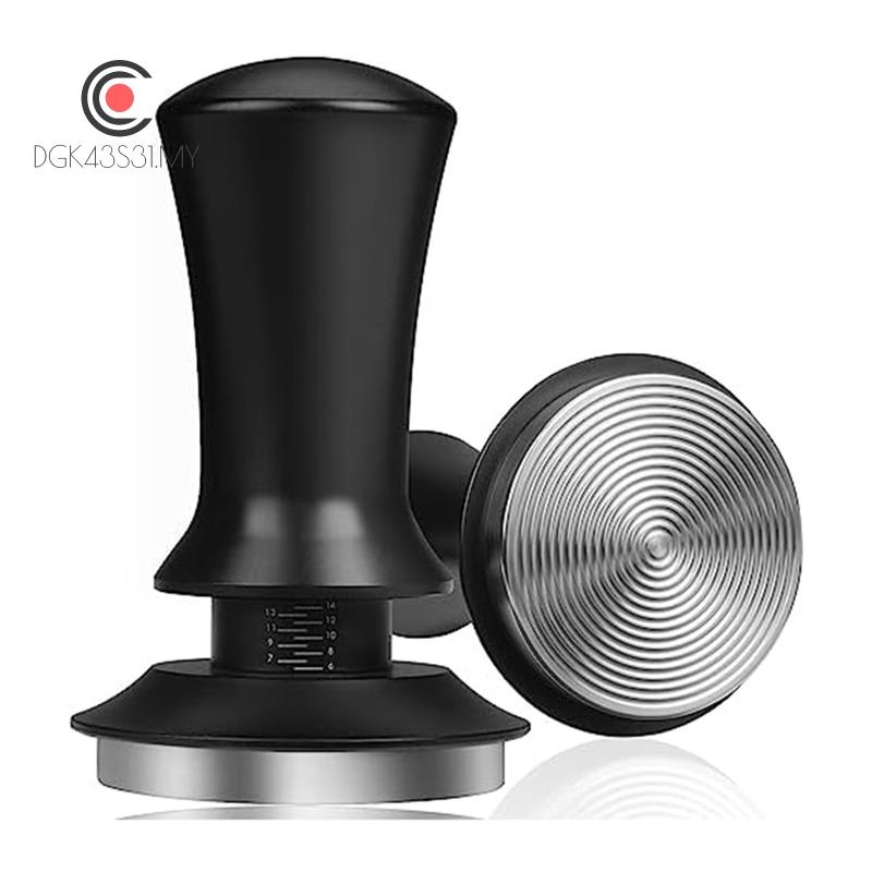 Espresso Tamper Coffee Tamp 53mm, Spring-Loaded Constant Pressure ...