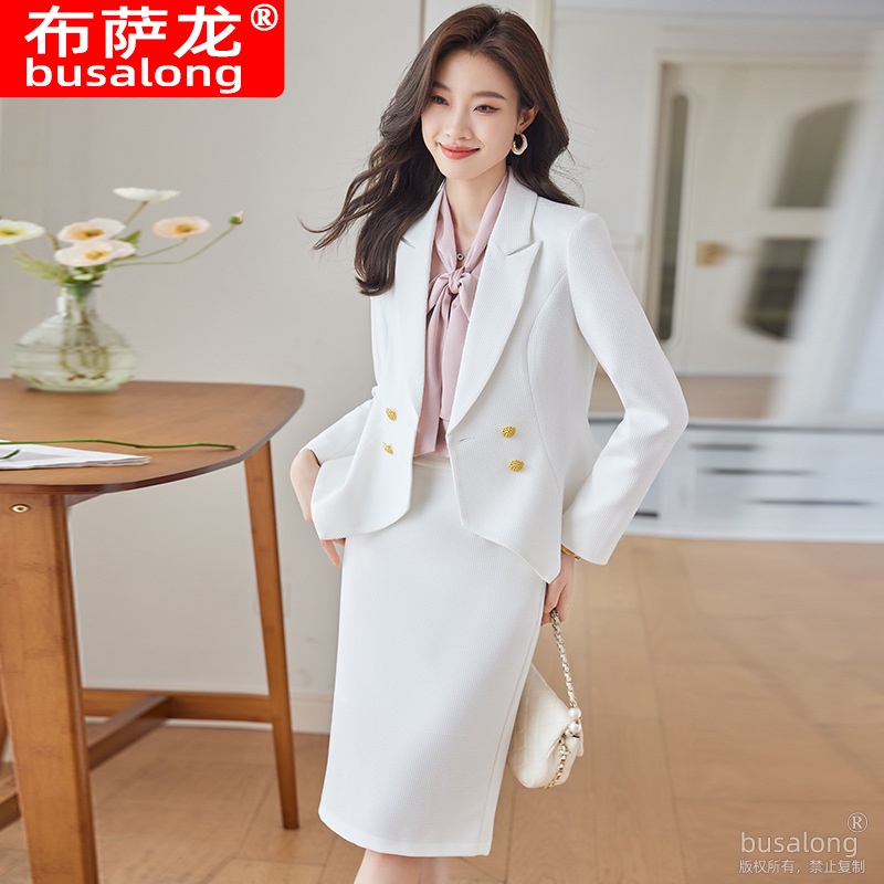 Suit Professional Suit Female Spring Summer High-End Suit Jacket ...