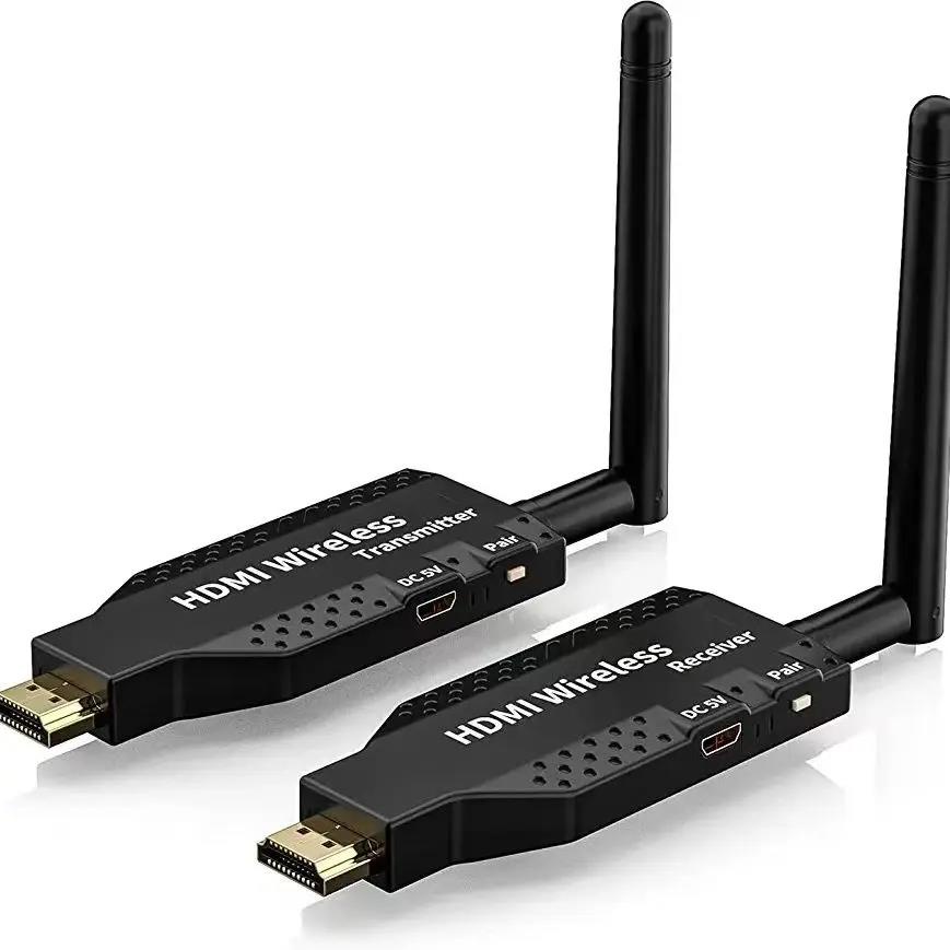 Wireless HDMI Video Transmitter Receiver 50M Extender Display Adapter ...