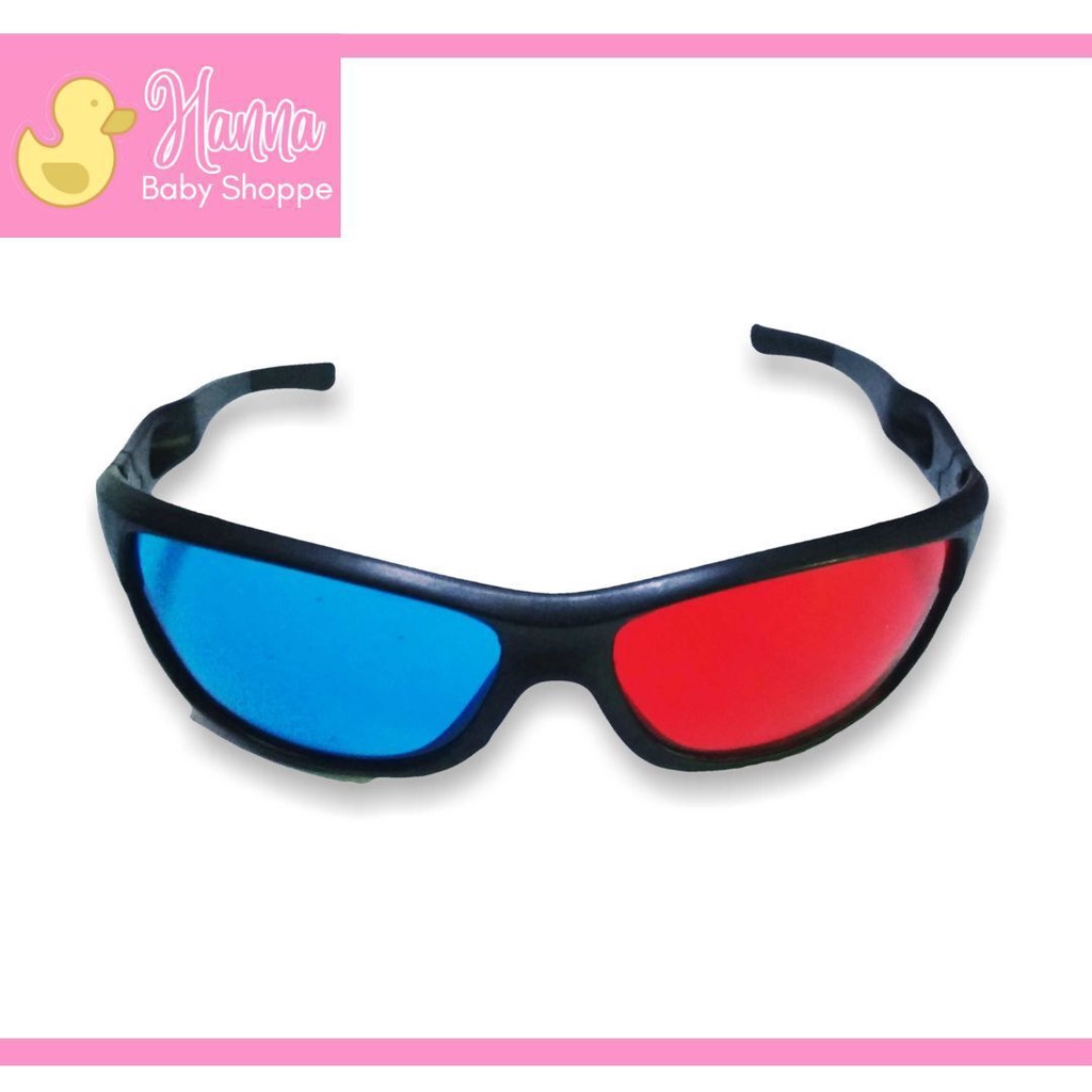 3D Glasses Red Blue Cyan Spectacle Movie Anaglyph / Cermin Mata 3D