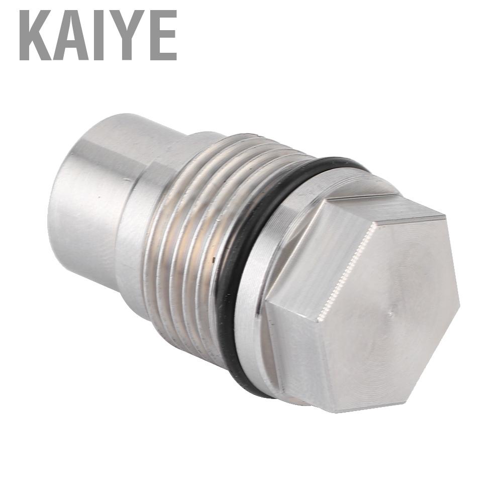 Kaiye Car Racing Fuel Rail Plug Pressure Relief Valve Accessory Fit for