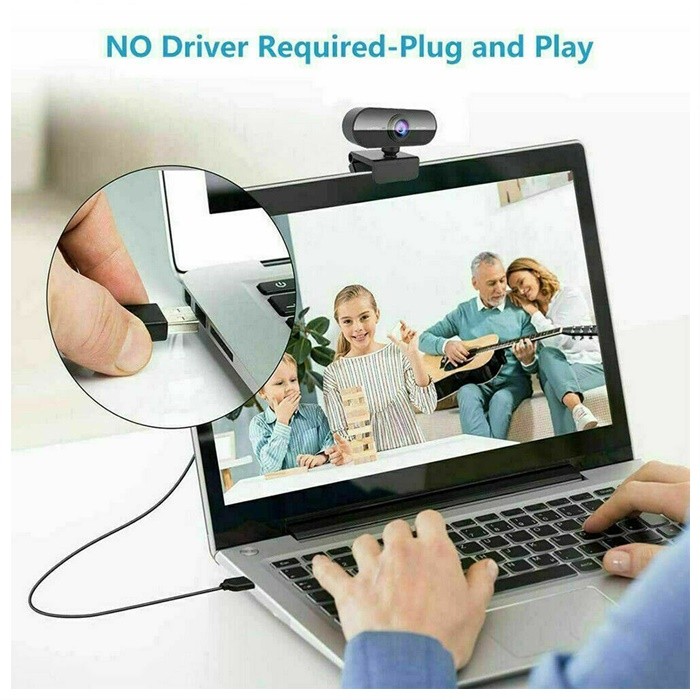 Ready To Deliver : 1080P Autofocus HD Webcam with Microphone for PC ...
