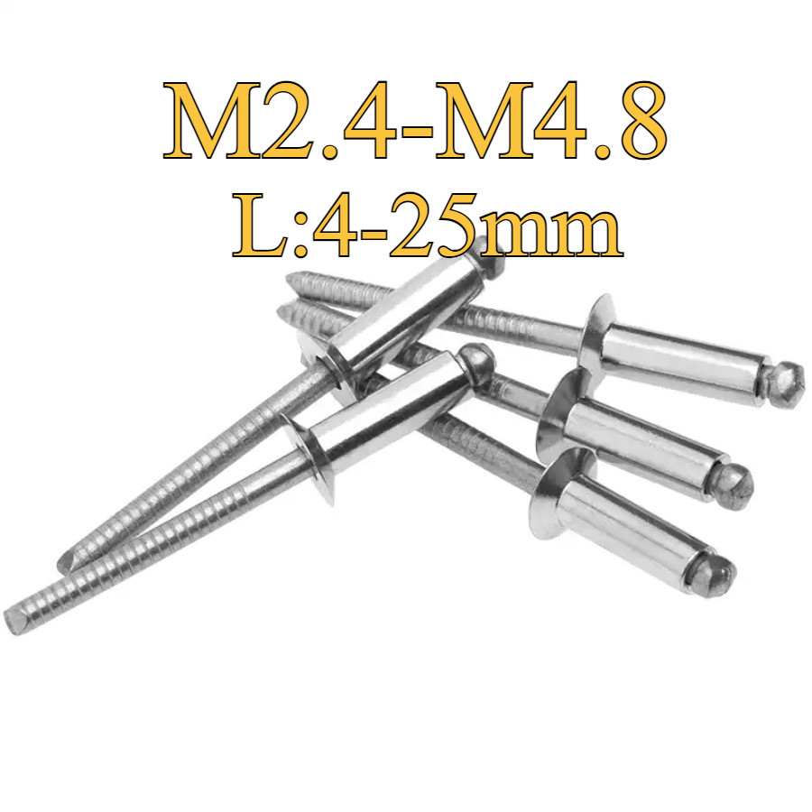 [Quick Shipment] 304 Stainless Steel Countersunk Head All Steel Core ...