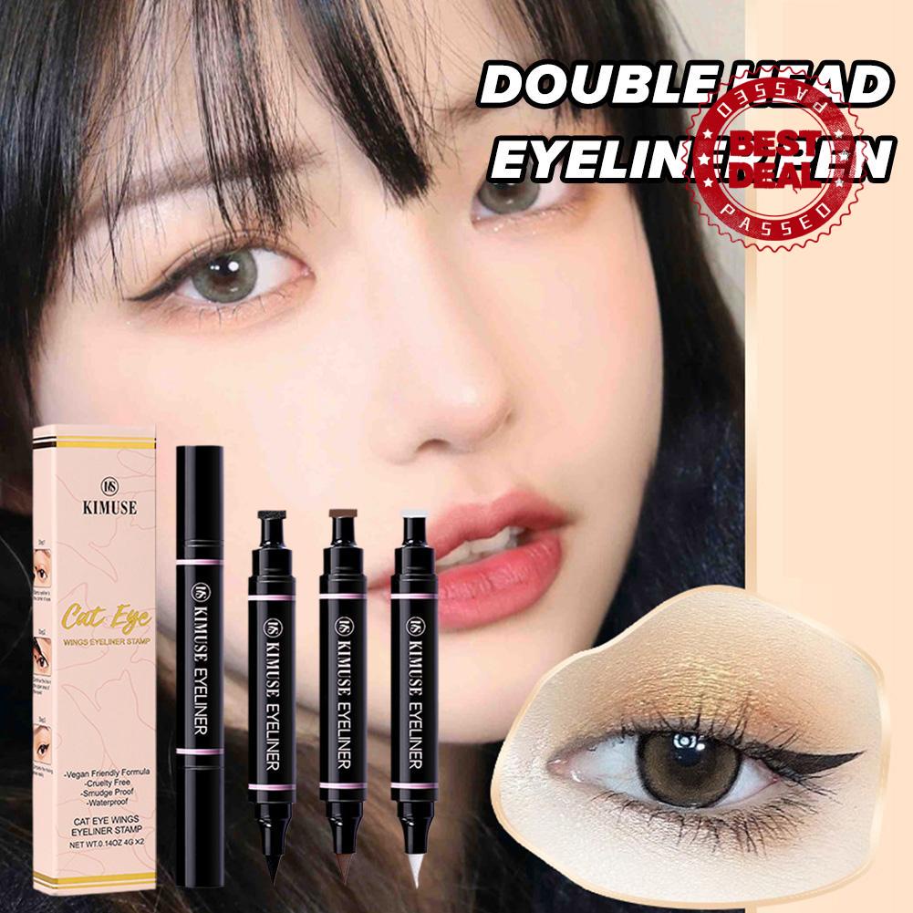KIMUSE Seal Eyeliner Pencil Set Combination Double Dye Not Head Stamp