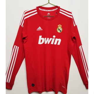 Real Madrid 2011/12 Home Long Sleeve Jersey Men Adult