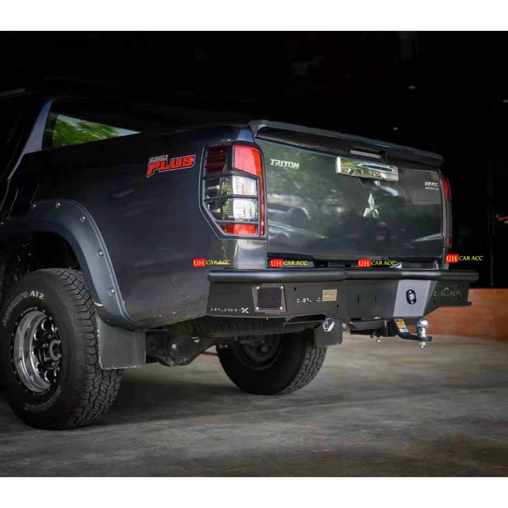 ISUZU DMAX D-MAX OVERLAND REAR BUMPER BULL BAR | Shopee Malaysia