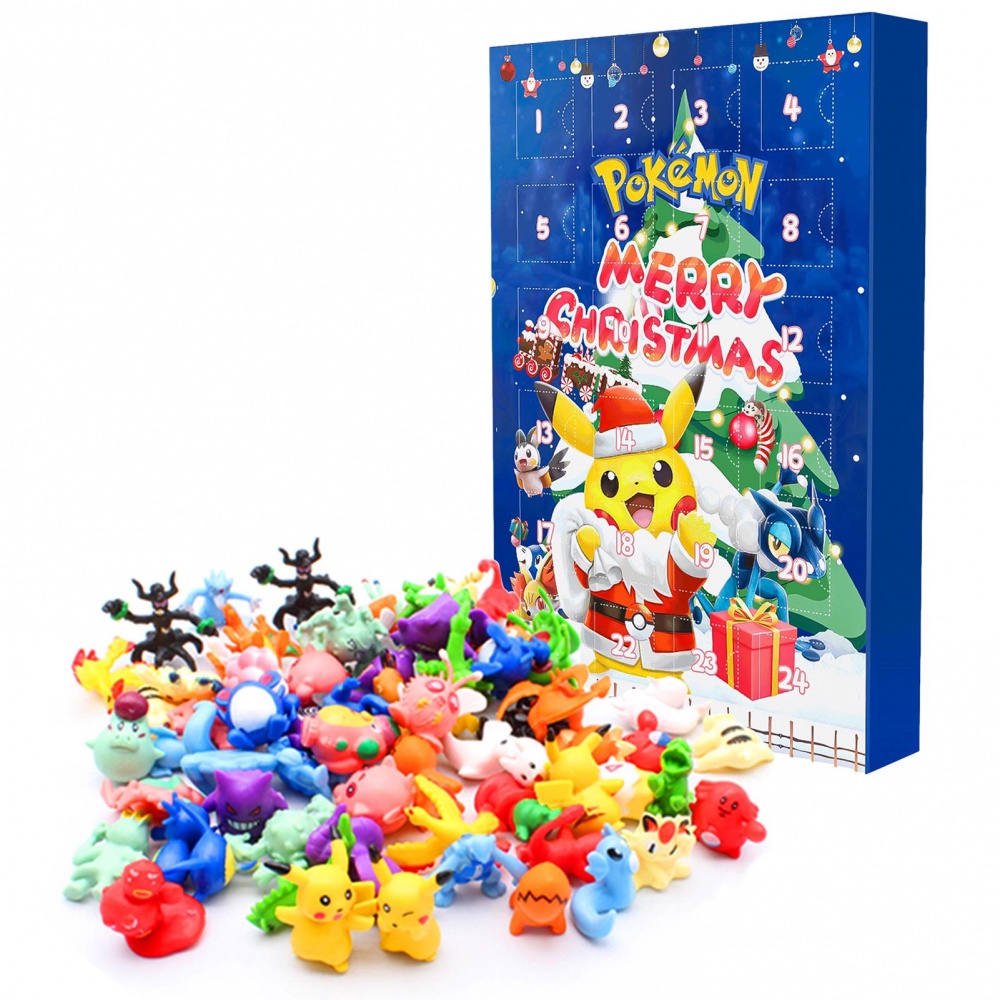 2023 Christmas Advent Calendar 24 Days Pokemon Countdown Calendar Blind