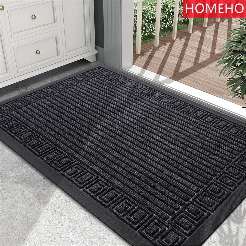 Non-Slip Polyester Dirt Trapper Door Mat Indoor Outdoor Entrance Rug for Front  Door Super Absorbent Cotton Doormat - China Dirt Trapper Doormat and Super  Absorbent Doormat price