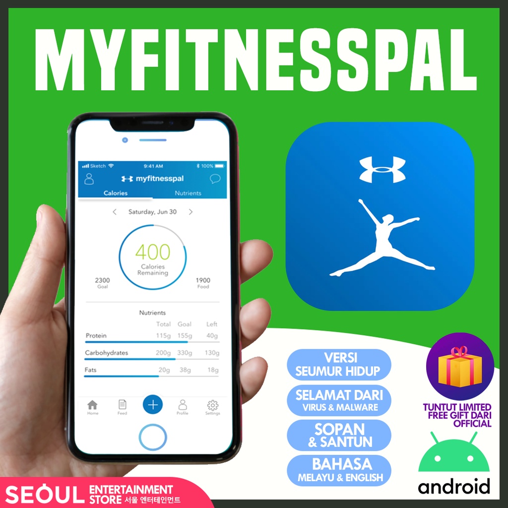 NEW VERSION 🔔 MyFitnessPal 🔔 MOD GAME Shopee Malaysia