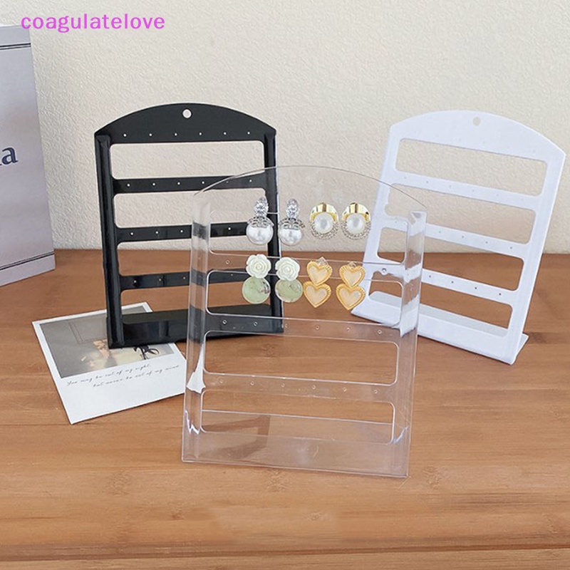 coagulatelove Acrylic Ear Stud Board Earring Storage Rack Fashion ...